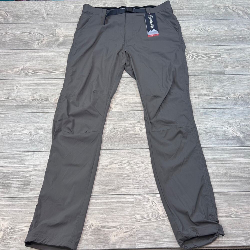 Wrangler All Terrain Gear Utility Pants Gray 36x34 NWT - Picture 2 of 4